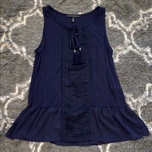 WHBM Sleeveless Peplum
